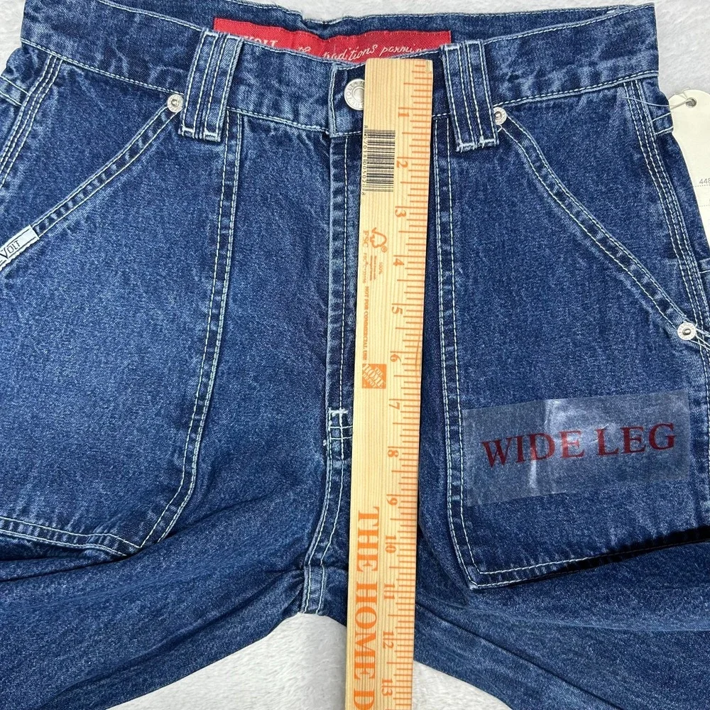 Vintage Revolt Clothing Co. Wide Leg Carpenter Jeans Women's 5/6 -‎ 27X32 NWT